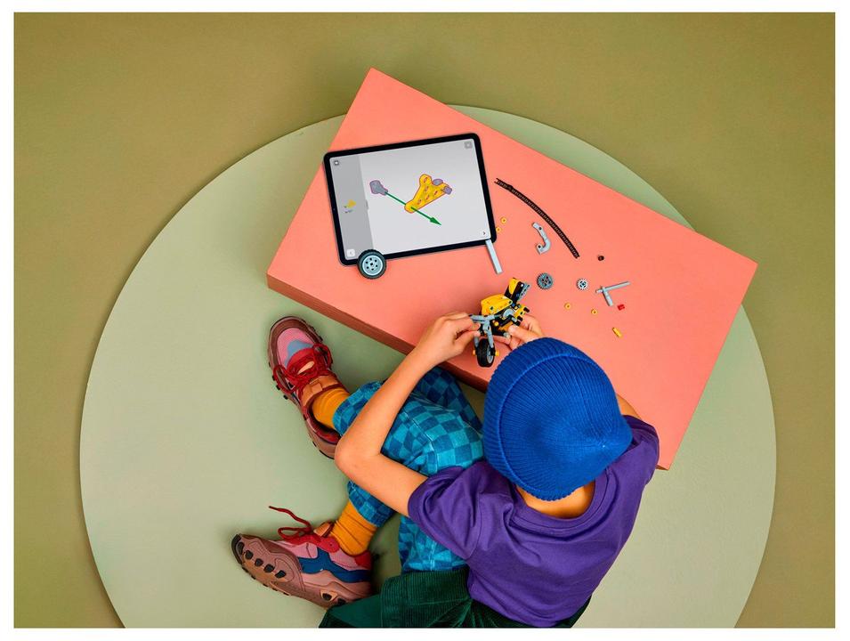 LEGO Technic Motocicleta Amarela 42225 - 2