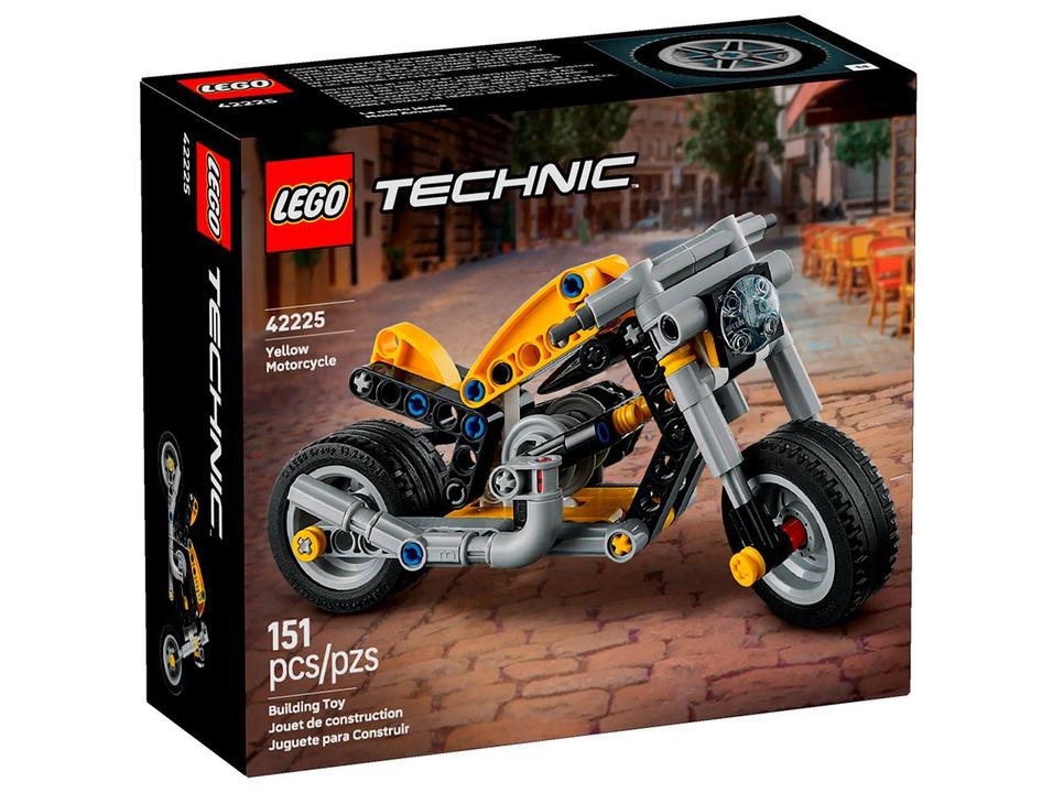 LEGO Technic Motocicleta Amarela 42225 - 4