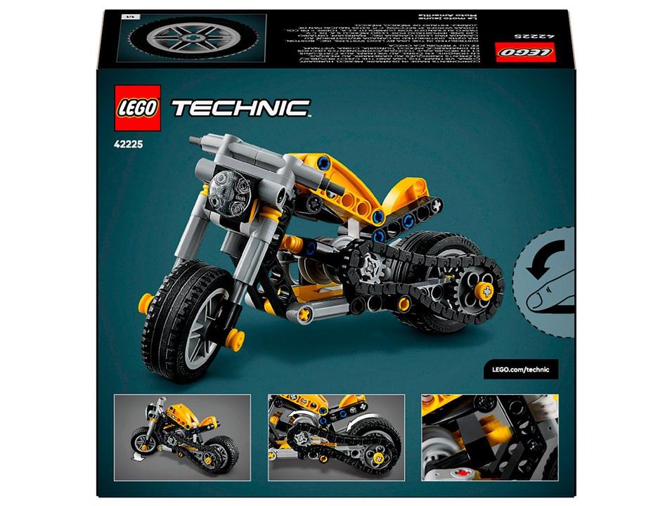 LEGO Technic Motocicleta Amarela 42225 - 5