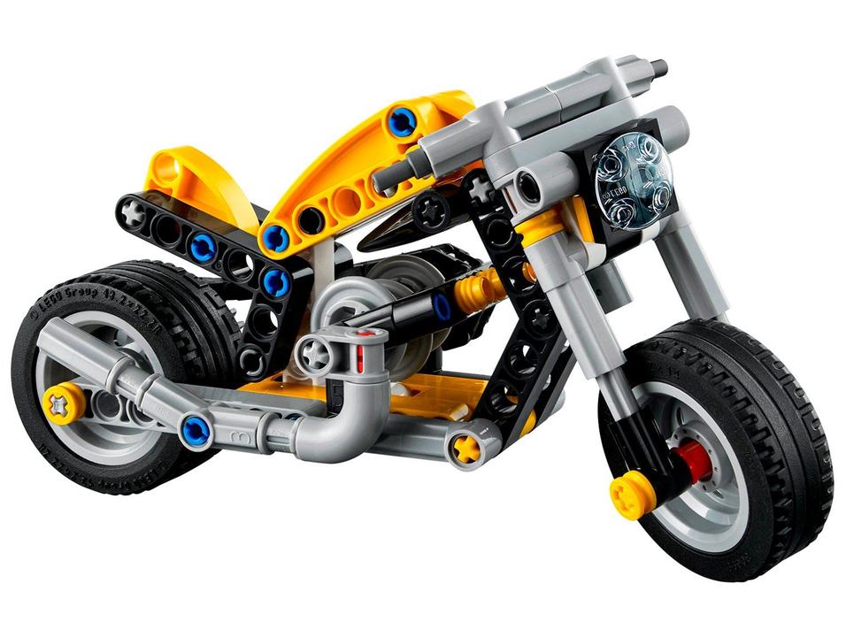 LEGO Technic Motocicleta Amarela 42225 - 3