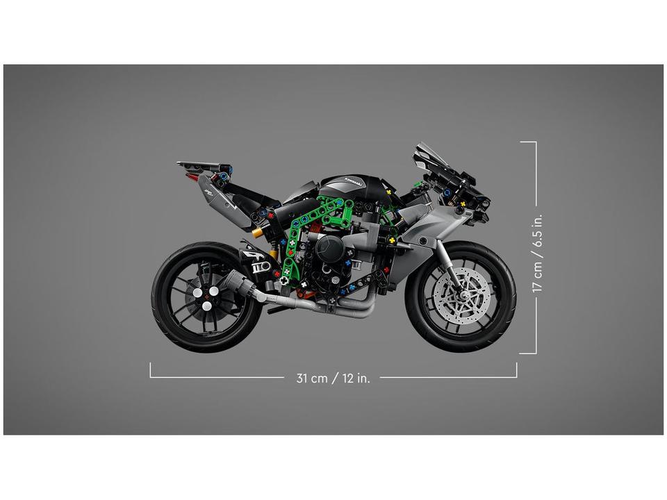 LEGO Technic Motocicleta Kawasaki Ninja H2R - 5