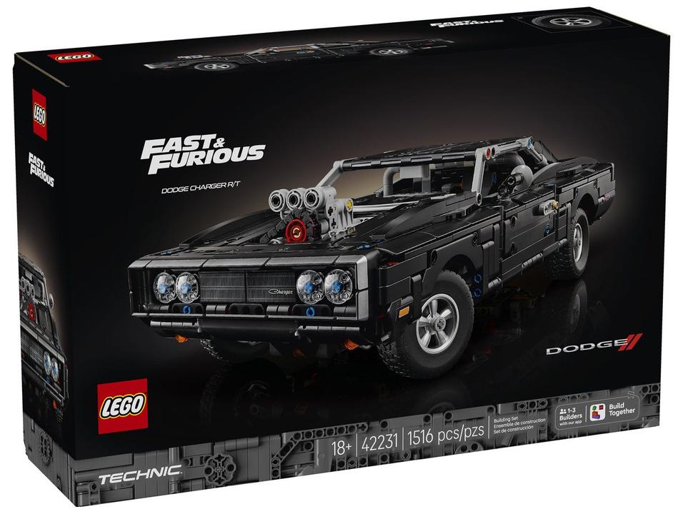 LEGO Technic Velozes e Furiosos: Dodge Charger - 4