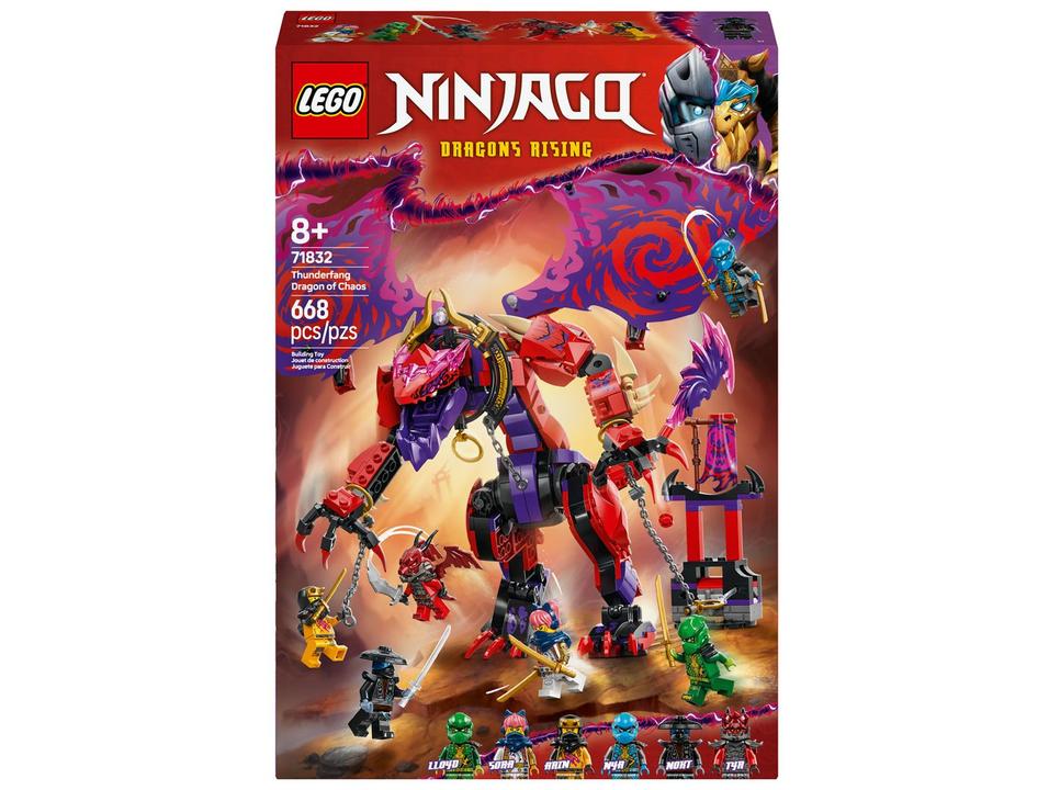 LEGO Thunderfang o Dragão do Caos 71832 - 8
