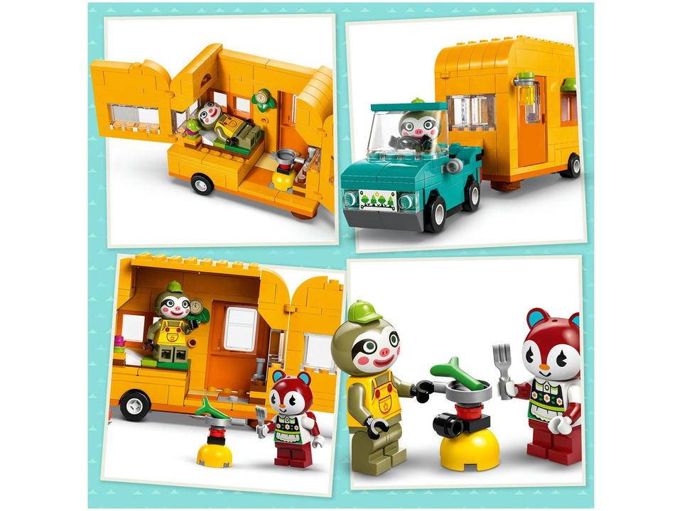 LEGO Trailer e loja de jardinagem do Leif 77054 - 4