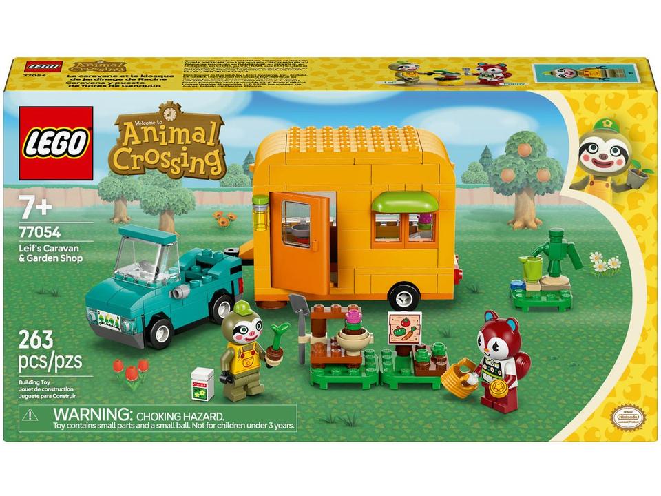 LEGO Trailer e loja de jardinagem do Leif 77054 - 8
