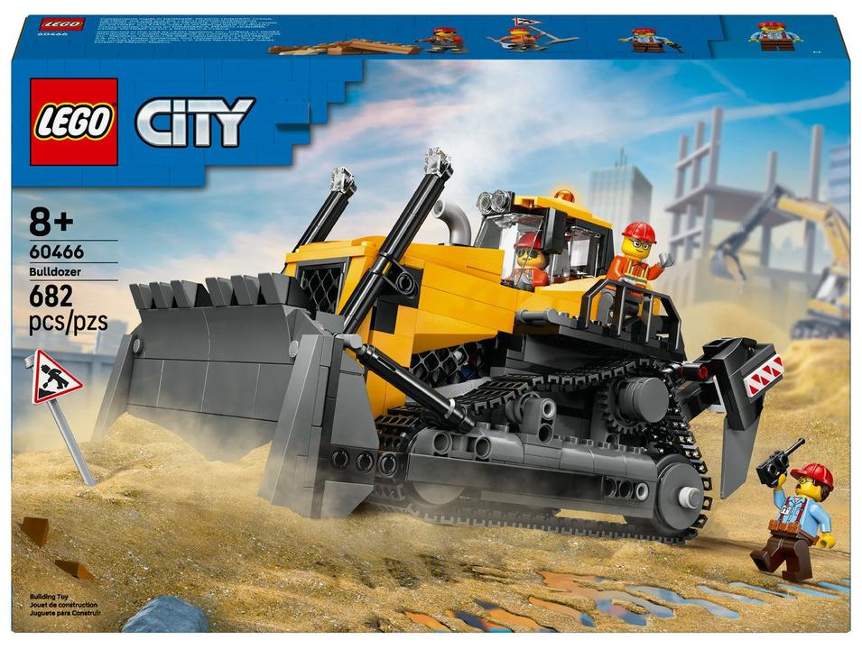 LEGO Trator de Esteira Amarelo 60466 - 7