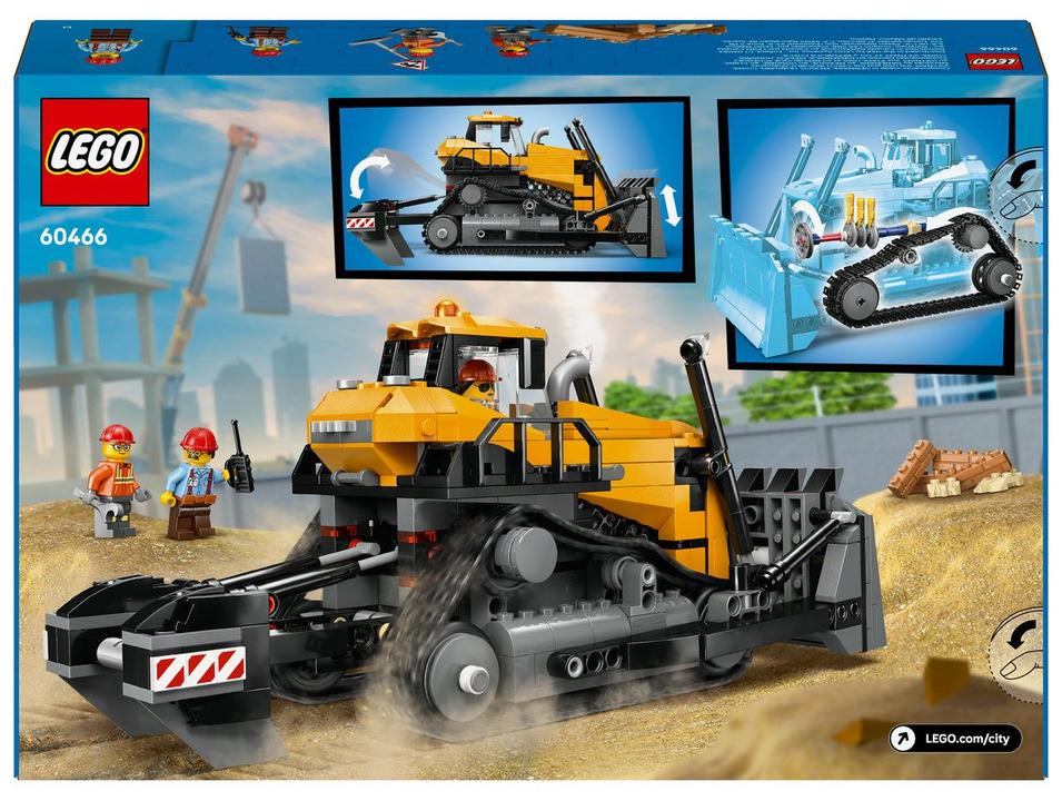 LEGO Trator de Esteira Amarelo 60466 - 8