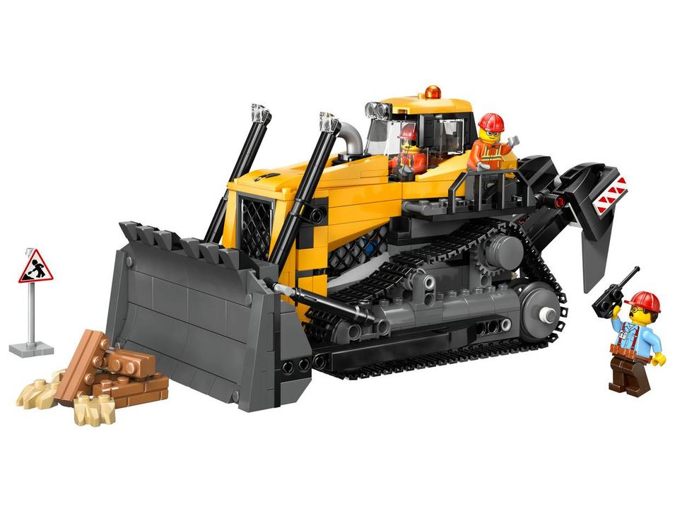 LEGO Trator de Esteira Amarelo 60466 - 6