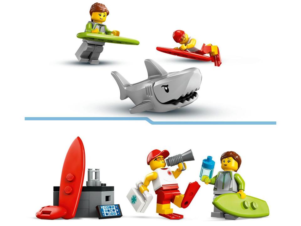 LEGO Utilitário Salva-vidas de Resgate na Praia - 5