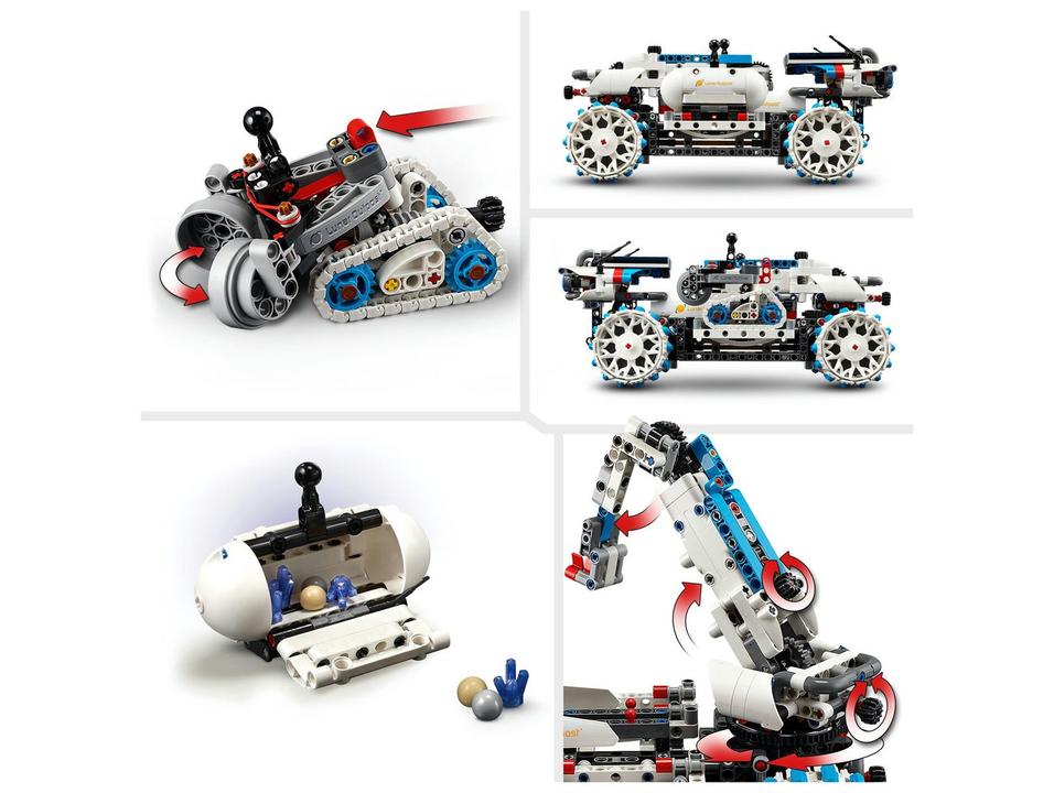 LEGO Veiculo Espacial Lunar do Lunar Outpost 42211 - 3