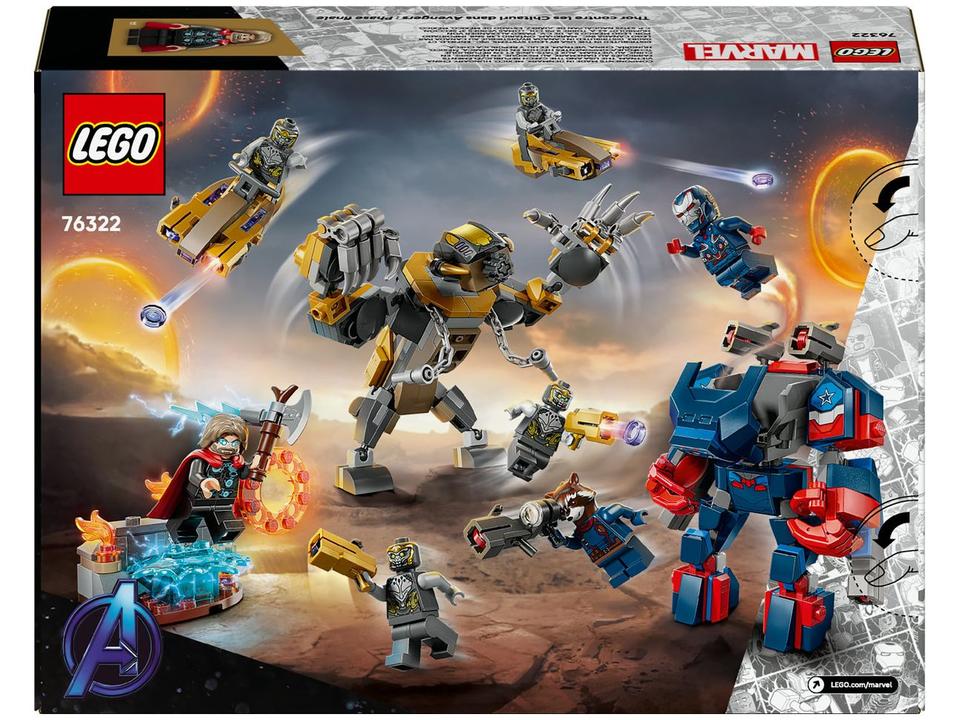 LEGO Vingadores: Ultimato Thor vs. Chitauri 76322 - 9