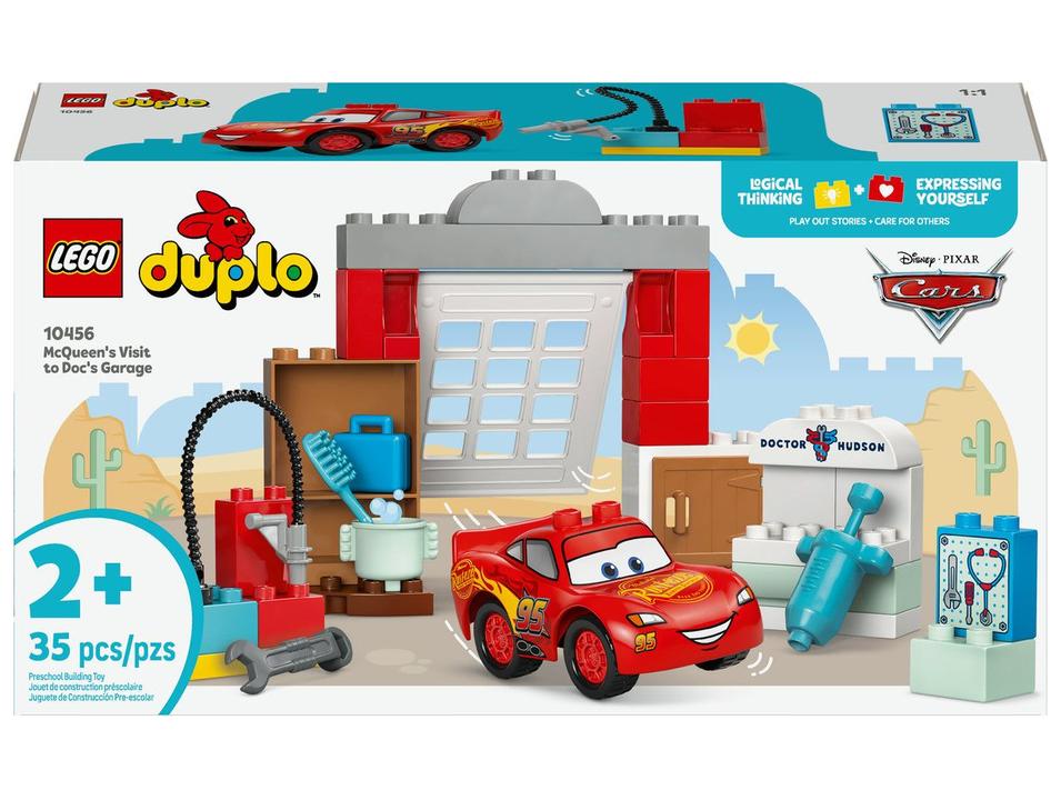 LEGO Visita de McQueen a Garagem do Doc 10456 - 7