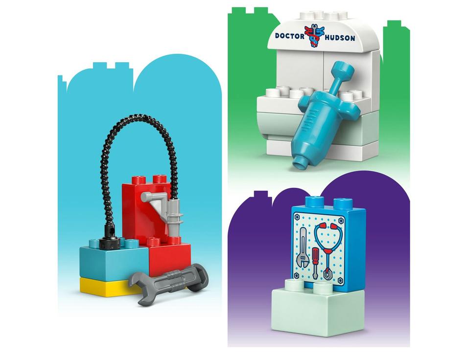 LEGO Visita de McQueen a Garagem do Doc 10456 - 5