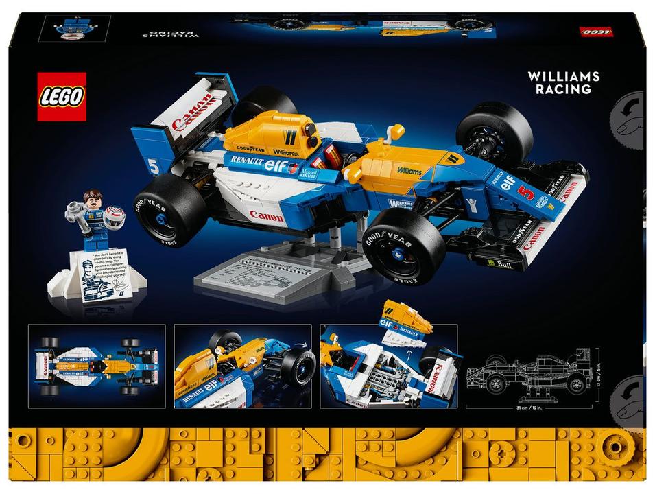 LEGO Williams Racing FW14B e Nigel Mansell - 9