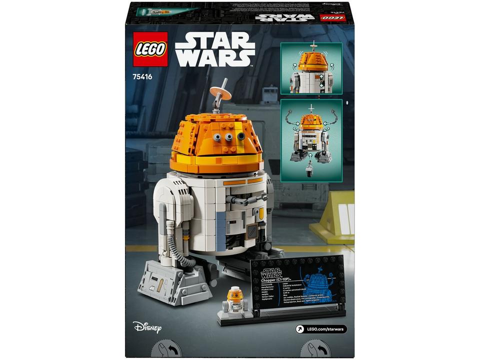 LEGOAhsoka Chopper (C1-10P) Droide Astromecânico - 9