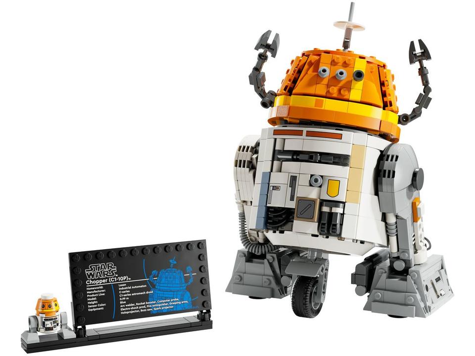 LEGOAhsoka Chopper (C1-10P) Droide Astromecânico - 3