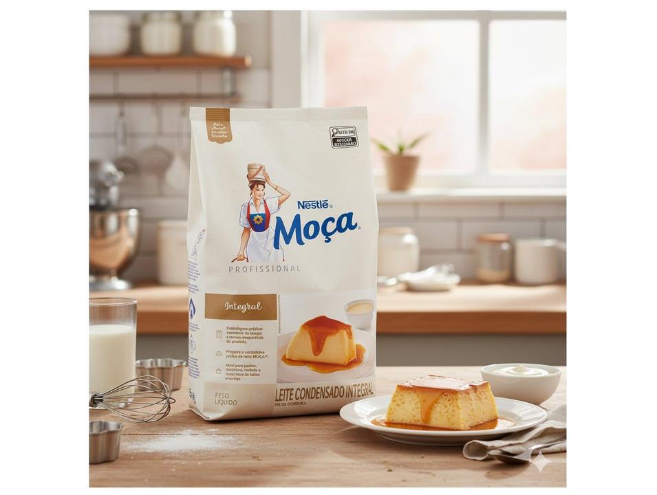 Leite Condensado Nestlé Integral Profissional Moça 1,18kg - 1