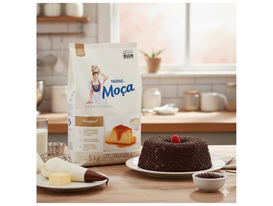 Leite Condensado Nestlé Integral Profissional Moça 5kg - 2