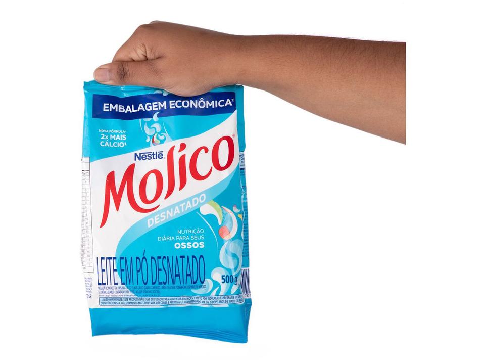 Leite em Pó Desnatado Diet Molico Sachê 500g - 6