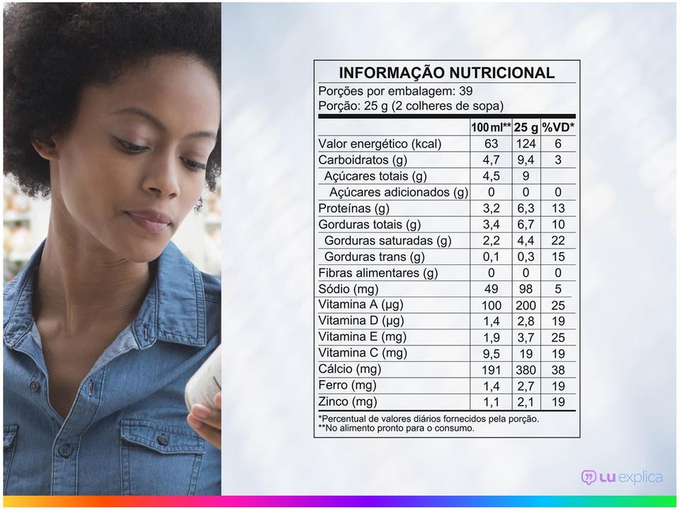 Leite em Pó Integral Instantâneo Nestlé Ninho Sachê 975g - 1