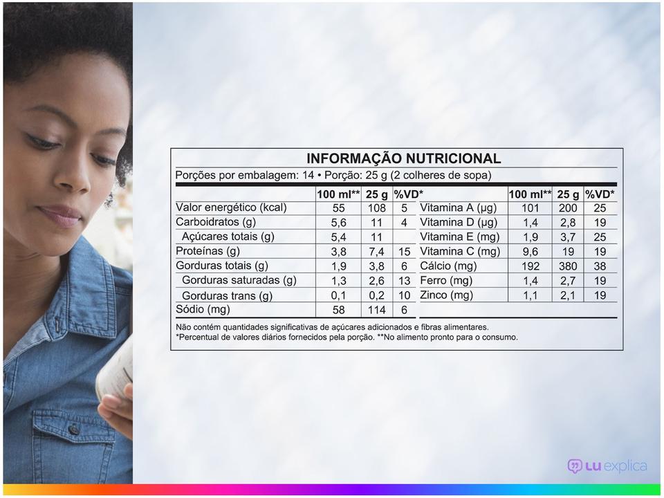 Leite em Pó Semidesnatado Nestlé Ninho Adulto Lata 350g - 1