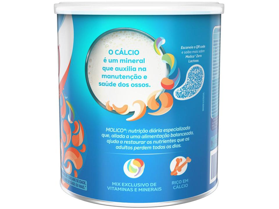 Leite em Pó Zero Lactose Molico - 260g - 4