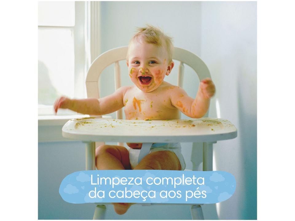 Lenço Umedecido Pampers Cuidado de Bebê 4 Pacotes com 48 Unidades Cada - 1