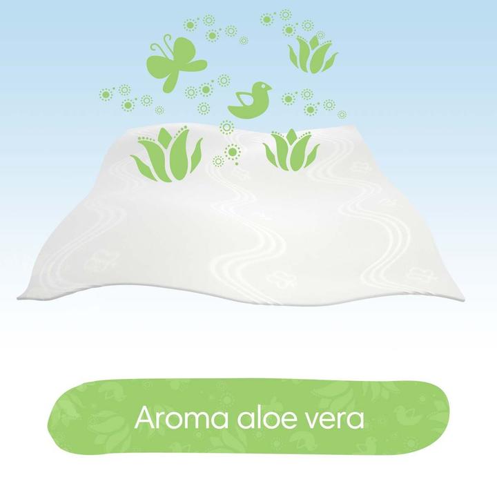Lenços Umedecidos Pampers Aroma de Aloe Vera Pague 3 leve 4 - 6