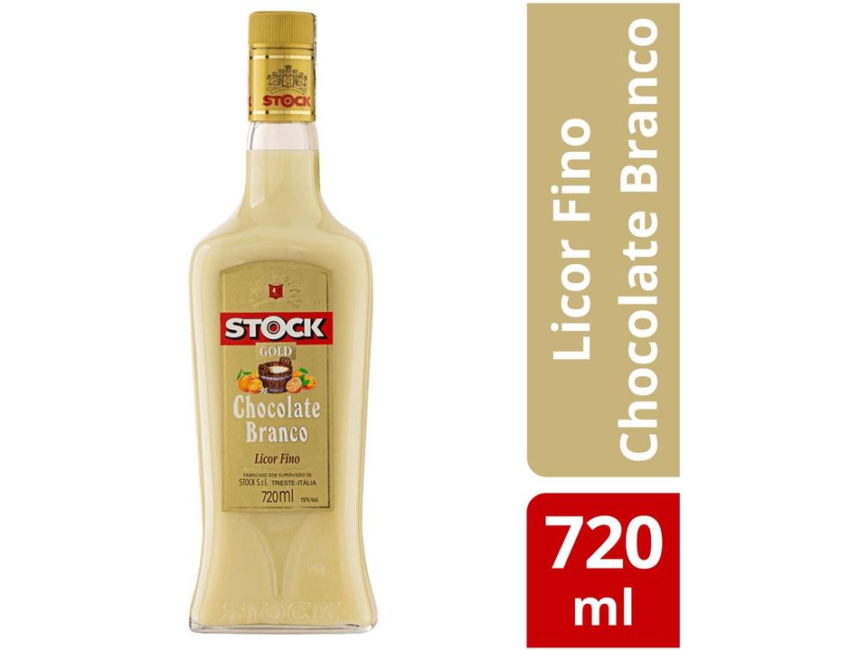 Licor Fino Stock Chocolate Branco Gold 720ml - 1