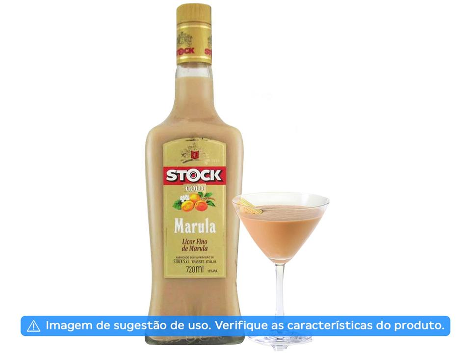 Licor Fino Stock Marula Gold 720ml - 4