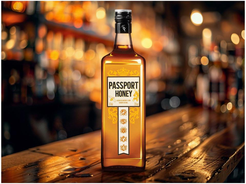 Licor Passport Honey De Whisky Escocês - 670ml - 2