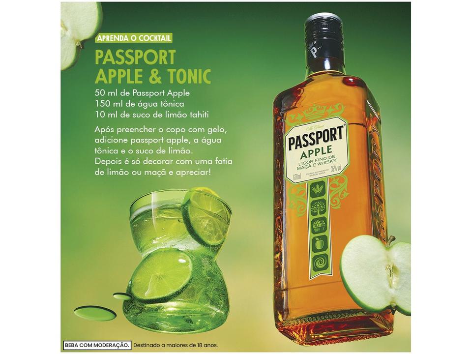 Licor Passport Maçã Apple 670ml - 5