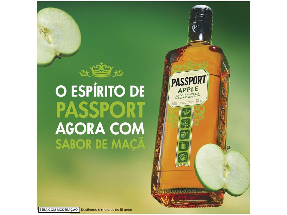 Licor Passport Maçã Apple 670ml - 3
