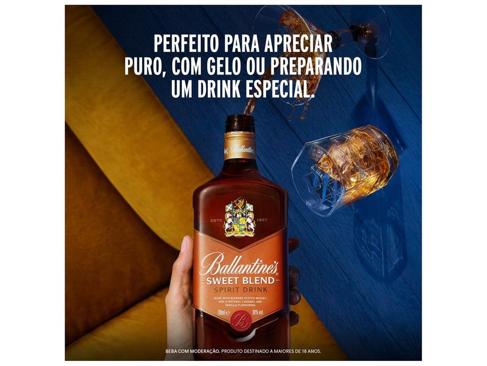 Licor Seco Ballantines Caramelo e Baunilha Sweet Blended 700ml - 5
