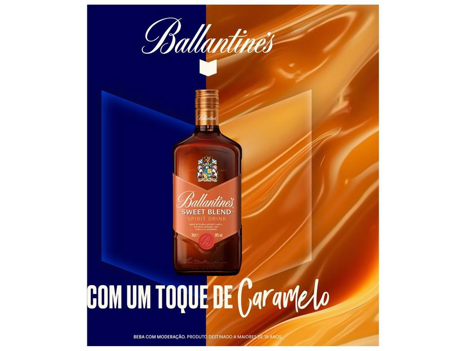 Licor Seco Ballantines Caramelo e Baunilha Sweet Blended 700ml - 1