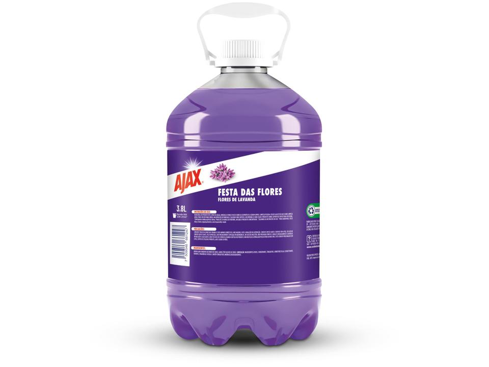 Limpador Ajax Festa das Flores Lavanda 3,8L - 2