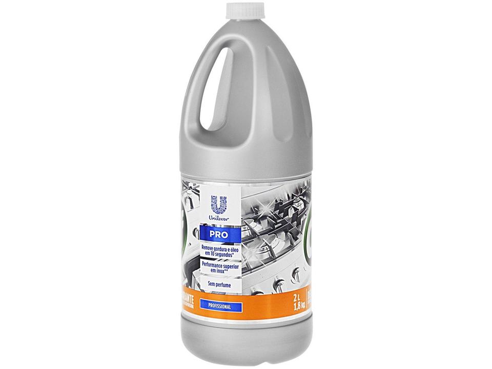 Limpador Desengordurante Cif Profissional Sem Perfume 2L - 4