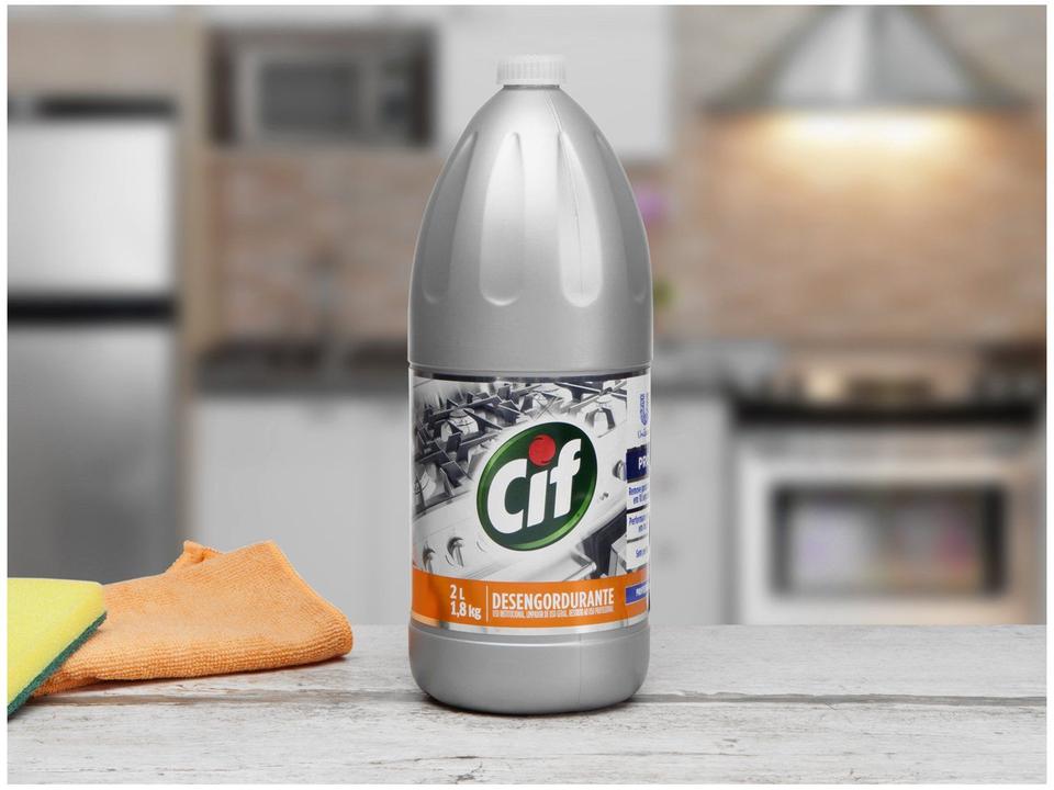 Limpador Desengordurante Cif Profissional Sem Perfume 2L - 2