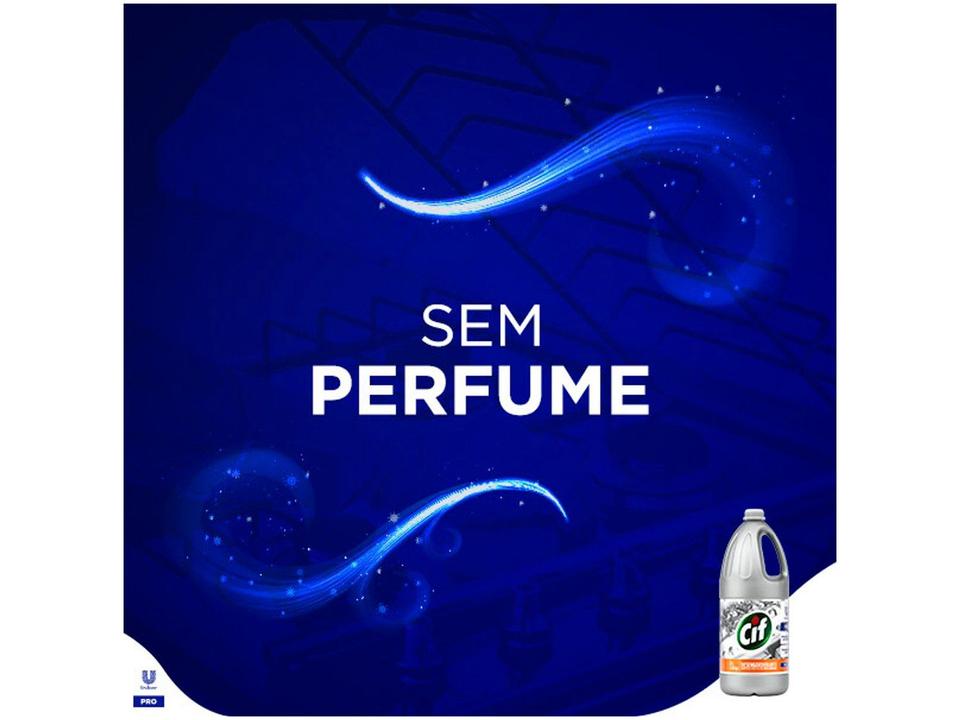 Limpador Desengordurante Cif Profissional Sem Perfume 2L - 11