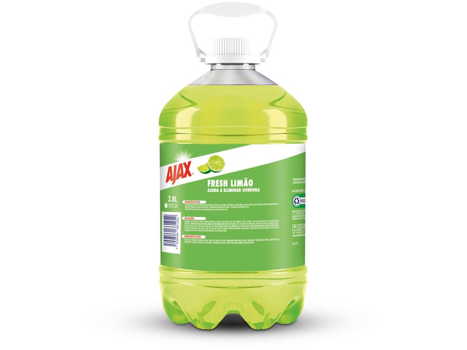 Limpador Multiuso Ajax Fresh Lemon 3,8L - 2