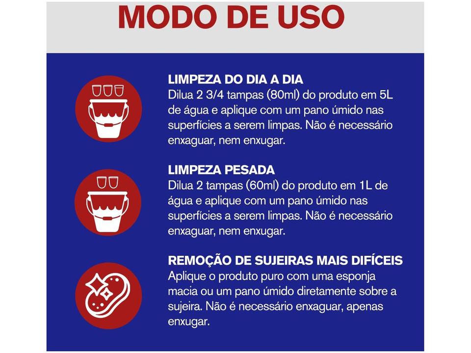 Limpador para Limpeza Pesada Original Veja 2L - 5