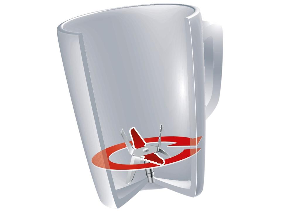 Liquidificador Arno Power Max 1000 Preto - 15 Velocidades 1000W - 8