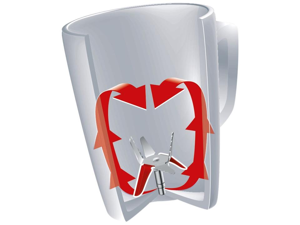 Liquidificador Arno Power Max 1000 Preto - 15 Velocidades 1000W - 9