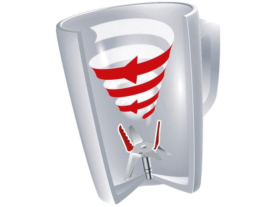 Liquidificador Arno Power Max 1000 Preto - 15 Velocidades 1000W - 7