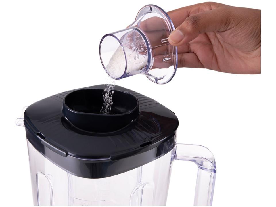 Liquidificador Arno Power Max Autolock LN82 15 Velocidades 1400W Preto e Cinza - 11