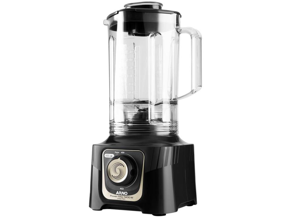 Liquidificador Arno Power Max Autolock LN82 15 Velocidades 1400W Preto e Cinza - 3