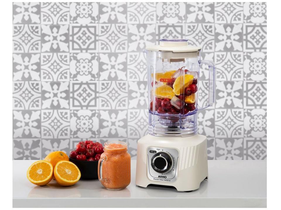 Liquidificador Arno Power Max LN64 15 Velocidades 1400W Marfim - 2
