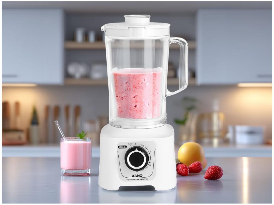 Liquidificador Arno Power Max LN64 15 Velocidades 1400W Marfim - 3