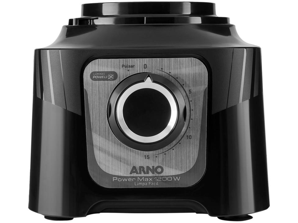 Liquidificador Arno Power Max LN78 15 Velocidades 1200W Preto - 9