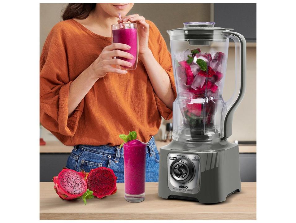 Liquidificador Arno Power Max XXL 2200 Cinza LN87 - 7